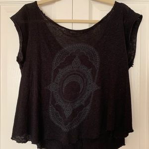 Truly Madly Deeply / Urban Outfitters Black Tee